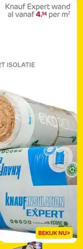 Praxis Knauf Expert wand al aanbieding