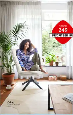 Profijt Meubel Calpe Draaifauteuil aanbieding
