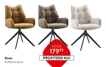 Profijt Meubel Rindo Eetkamerstoel aanbieding
