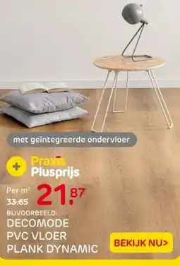 Praxis DECOMODE PVC VLOER PLANK DYNAMIC aanbieding