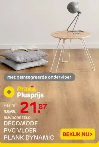 Praxis DECOMODE PVC VLOER PLANK DYNAMIC aanbieding