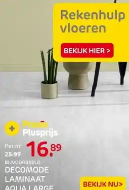 Praxis DECOMODE LAMINAAT AQUA LARGE aanbieding