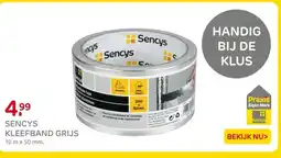 Praxis GRIJS KLEEFBAND aanbieding