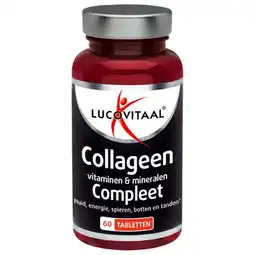 Plein.nl gratis verzending2+2 gratis: Lucovitaal Collageen Multi A-Z 60 aanbieding