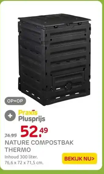 Praxis NATURE COMPOSTBAK THERMO aanbieding