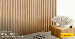 Praxis MAESTRO LATT LATTENWAND WAVE aanbieding
