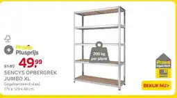 Praxis SENCYS OPBERGREK JUMBO XL aanbieding