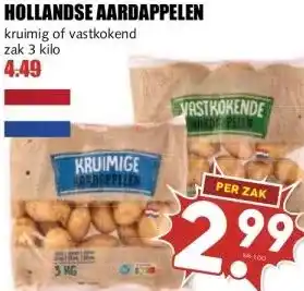 MCD Supermarkt HOLLANDSE AARDAPPELEN aanbieding