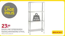 Praxis BASELINE OPBERGREK GEGALVANISEERD STAAL aanbieding