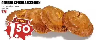MCD Supermarkt GEVULDE SPECULAASKOEKEN aanbieding