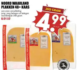 MCD Supermarkt NOORD WAARLAND PLAKKEN 48+ KAAS aanbieding