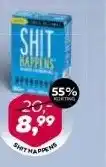 MCD Supermarkt SHIT HAPPENS aanbieding