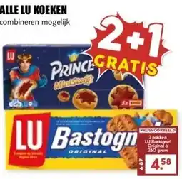 MCD Supermarkt ALLE LU KOEKEN aanbieding