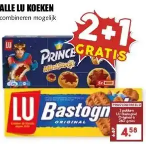MCD Supermarkt ALLE LU KOEKEN aanbieding