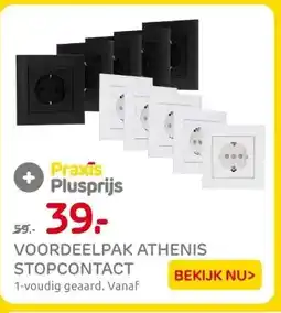 Praxis VOORDEELPAK ATHENIS STOPCONTACT aanbieding