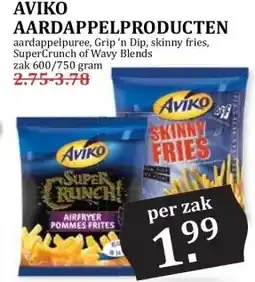 MCD Supermarkt AVIKO AARDAPPELPRODUCTEN aanbieding