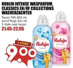 MCD Supermarkt ROBIJN INTENSE WASPARFUM, CLASSICS EN/OF COLLECTIONS WASVERZACHTER aanbieding