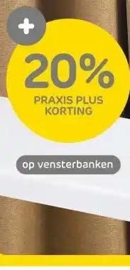 Praxis vensterbanken aanbieding