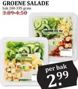 MCD Supermarkt GROENE SALADE aanbieding