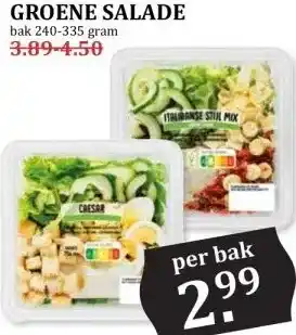 MCD Supermarkt GROENE SALADE aanbieding