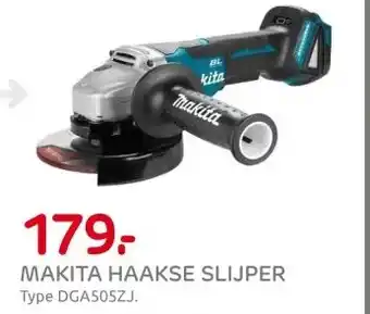 Praxis MAKITA HAAKSE SLIJPER aanbieding