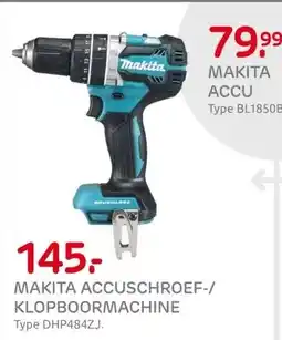 Praxis MAKITA ACCUSCHROEF-/ KLOPBOORMACHINE aanbieding