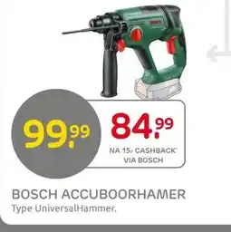 Praxis BOSCH ACCUBOORHAMER aanbieding