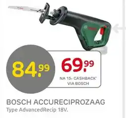 Praxis BOSCH ACCURECIPROZAAG aanbieding