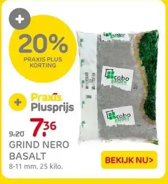Praxis GRIND NERO BASALT aanbieding