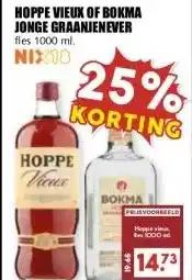 MCD Supermarkt HOPPE VIEUX OF BOKMA JONGE GRAANJENEVER aanbieding