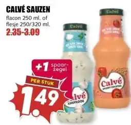 MCD Supermarkt CALVÉ SAUZEN aanbieding