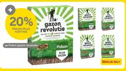 Praxis Pokon gazon revolutie aanbieding