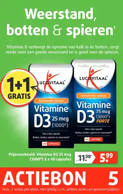 Lucovitaal Weerstand botten & spieren aanbieding