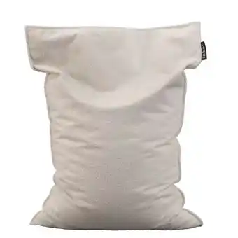 Leen Bakker Lebel zitzak Teddy - off-white - 100x150 cm aanbieding
