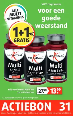 Lucovitaal ALLE MULTI VITAMINES aanbieding