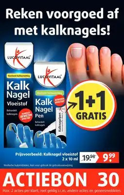 Lucovitaal Kalk Nagel Vloeistof of Pen aanbieding
