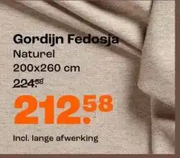 Kwantum Gordijn Fedosja aanbieding