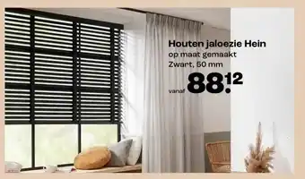 Kwantum Houten jaloezie Hein aanbieding