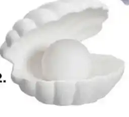 Kwantum Tafellamp Schelp Wit aanbieding
