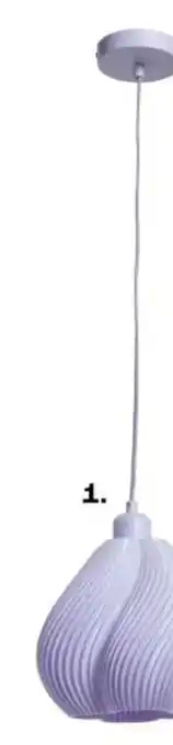 Kwantum Hanglamp Evas Lila 35.- aanbieding