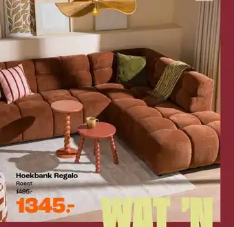 Kwantum Hoekbank Regalo Roest aanbieding