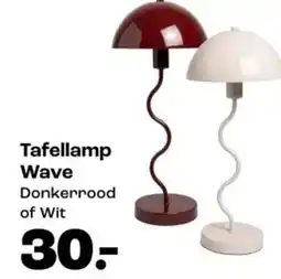 Kwantum Tafellamp Wave aanbieding