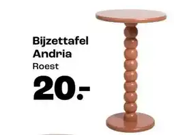 Kwantum Bijzettafel Andria Roest aanbieding