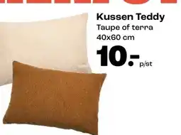 Kwantum Kussen Teddy aanbieding