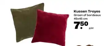 Kwantum Kussen Troyes aanbieding