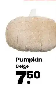 Kwantum Pumpkin Beige aanbieding