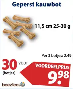 Huisdier Voordeelshop Geperst kauwbot aanbieding