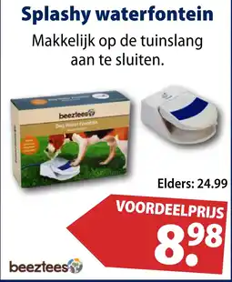 Huisdier Voordeelshop Splashy waterfontein aanbieding