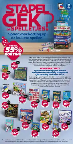 CoopCompact STAPEL GEK? OP SPELLETJES aanbieding