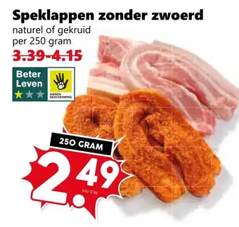 CoopCompact Speklappen zonder zwoerd aanbieding